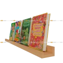 Полки для книг Полка на стену для книг монтессори 110см